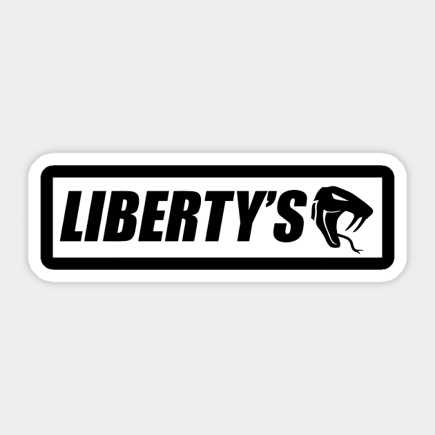 Liberty's white banner Sticker by LIBERTY'S